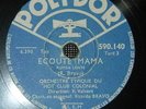 FELIX VALVERT HOT CLUB COLONIAL - Ecoute Mama - rumba  78 tours / rpm Polydor