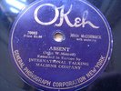 1907 LONDON ODEON John McCormack ABSENT  78