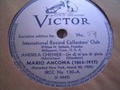 1908 MARIO ANCONA Victor IRCC Andrea Chenier Un di m era di gioia/ Faust Valen78