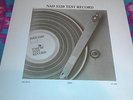 NAD 5120 Turntable Test Record Calibration Testing Import MUST HAVE T/MP02 1983