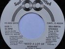 Rare Sweet Soul 45 - Ego Unidentified Funck ''Need A Lot'' SOUL SOUNDS UNLIMETED