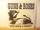 Guns N' Roses - Give Peace a Chance -Live 1987 -Rare LP -Clear Vinyl - Excellent