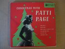 Patti Page 45 X 3 EP Boxed Set Christmas With