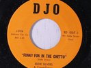EDDIE SILVERS / BLENDERS: Funky Fun In The Ghetto / Tale Of Sadness 45 rare Fun