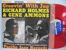 60s Jazz 23 RICHARD  HOLMES - GENE AMMONS Groovin With Jug  NM- STEREO-32 EB138