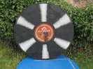 1930s RCA VICTOR SIGN -4 ft 78 RPM RECORD w DOG- RARE VINTAGE STORE DISPLAY