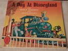 RARE DISNEY*A DAY AT DISNEYLAND W/WALT DISNEY & JIMINY CRICKET*1957 ST-3901 LP