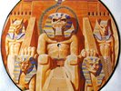IRON MAIDEN - POWERSLAVE - RARE ORIGINAL 1984 UK PICTURE PIC DISC VINYL LP