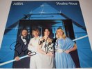 ABBA Voulez-Vous VINYL LP Frida Bjorn Ulvaeus & Benny Andersson Autograph SIGNED