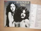 BUCKINGHAM NICKS UK vinyl LP with insert A1/B1 Fleetwood Mac Stevie Nicks
