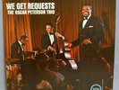 Oscar Peterson & Ray Brown Hand SIGNED We Get Requests Verve Vinyl LP