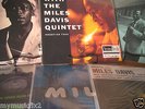 MILES DAVIS 45 RPM SET STEAMIN WORKIN MUSINGS GIANTS NEW MILES SOMETHIN ALLSTARS