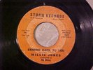 WILLIE JONES Rare 1959 DETROIT R&B SOUL POPCORN/DOO-WOP 45 on STORM Hear Both