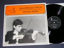 BACH partita 2 violin solo Christian BADEA duchesne mint- lp
