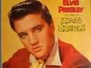 ELVIS PRESLEY KING, CREOLE, ON RCA VICTOR LPM-1884 WITH 8X10 PHOTO AND STAMPS