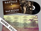 ?PERSONALLY SIGNED/AUTOGRAPHED BASTILLE - BAD BLOOD VINYL ALBUM?RARE DAN SMITH