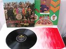 BEATLES PCS 7027 STEREO Sgt Pepper's Lonely Hearts yellow label FOR OXFAM