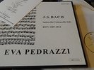 EVA PEDRAZZI  BACH 6 CELLO SUITES MIRECOURT SIGNED NUMBERED 24/300 LP BOX SWISS