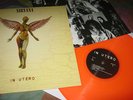 Nirvana ?– In Utero RARE RED VINYL LP + insert