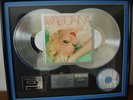 MADONNA BEDTIME STORIES - DISQUE MULTI PLATINUM - USA - US RIAA-CERTIFIED AWARD