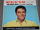 Elvis Big Boss Man, Elvis Presley EP 45RPM RCA, Rare