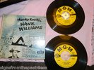 HANK WILLIAMS - HONKY TONKIN 2 RECORD SET EP RARE ORIG COVER MGM 45