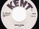 Z.Z. Hill-What More / That's It-Rare Northern Soul 45-Kent 432-VSVG+ HEAR