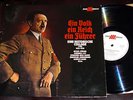 ADOLF HITLER Ein Volk  Reich Fuhrer LP MINT Joseph Goebbels Hermann GORING et al