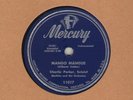 78 RPM Charlie Parker Mercury 11017 in E
