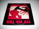 Metallica Kill 'Em All LP Signed James Hetfield
