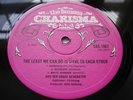 VAN DER GRAAF GENERATOR THE LEAST WE CAN DO IS WAVE CHARISMA UK+A+B FIRST POSTER