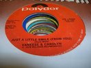 HEAR Northern Soul 45 VANEESE & CAROLYN Just a Little Smile (From You) on Polyd