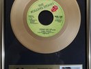 The Rolling Stones Start Me Up goldene Schallplatte Single gold record