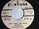 RARE DOO-WOP R&B PROMO 45/ THE DIABLOS 