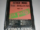 SEX PISTOLS Never Mind Bollocks SEALED 8-Track Cassette Tape LP Punk Swindle 7