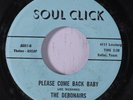 rare Texas Soul 45 DEBONAIRS please come back baby SOUL CLICK