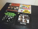 BEATLES 4x Vinyl Single 7'  beat 60er Jahre Odeon Pic Cover 