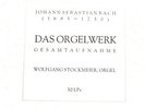 J.S.BACH DAS ORGELWERK GESAMTAUFNAHME WOLFGANG STOCKMEIER ORGEL 30 LP´S [c926]
