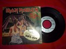 IRON MAIDEN 45 PROMO TWILIGHT ZONE 7 FRENCH GOLD STAMP RARE
