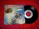 IRON MAIDEN 45 PROMO 2 MINUTES TO MIDNIGHT 7 FRENCH GOLD STAMP RARE
