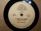 THE CADILLACS I Want To Know About Love on JOSIE Doo-Wop 78