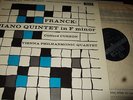 CURZON ( VIENNA PHILHARMONIC QUARTET ) : FRANCK PIANO QUINTET IN F MINOR LP 1961