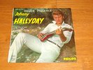 JOHNNY HALLYDAY EP 45 T POCHETTE RARE DOUCE VIOLENCE EN BLANC SUPERBE ETAT