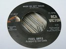 RARE Northern Soul - Paul Anka - When we get there - Original Black USA RCA - Ex