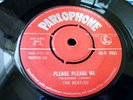 The Beatles PLEASE PLEASE ME/ASK ME WHY, RARE 1963 UK 1ST ISSUE RED LABEL 45.