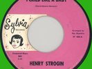 HENRY STROGIN I Cried Like a Baby 45rpm Sylvia '60s new breed R&B