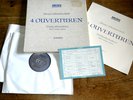 BACH 4 Ouverturen stereo Archiv first edition 1961 2lp  NM