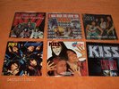 Kiss Set of 6 Germany / France / NL Holland 7” Singles 45  Vinyl