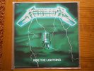 METALLICA Ride The Lightning 1984 LP GREEN COVER MISPRINT, BERNETT 400 COPIES NM