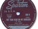 Rare 1959 PAUL ANKA Rock & Roll 78 RPM Record. Put Your Head on My Shoulder